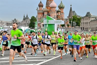 Зелёный Марафон пресс-служба Сбербанка