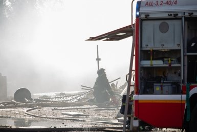 Мощный взрыв произошел на 24-м этаже многоэтажки в Москве