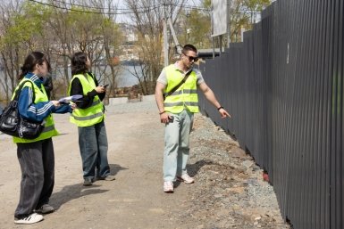 Студенты проверят более 70 строящихся объектов на благоустройство во Владивостоке Пресс-служба администрации Владивостока