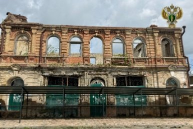 Прокуратура заинтересовалась разрушениями дома начала XX века в центре Ставрополя