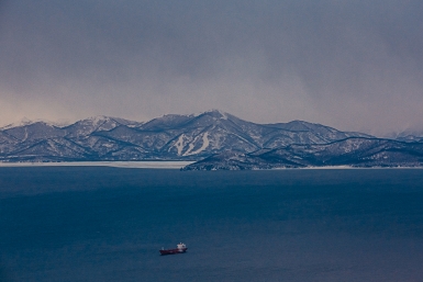 Петропавловск-Камчатский, Камчатка, корабль, вулканы, Охотское море Мария Смитюк, ИА PrimaMedia
