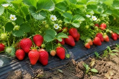 Клубники собирай в два раза больше Сгенерировано ИИ