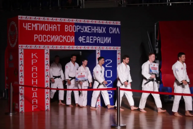 В Краснодаре стартовал чемпионат ВС РФ по дзюдо Андрей Веригин