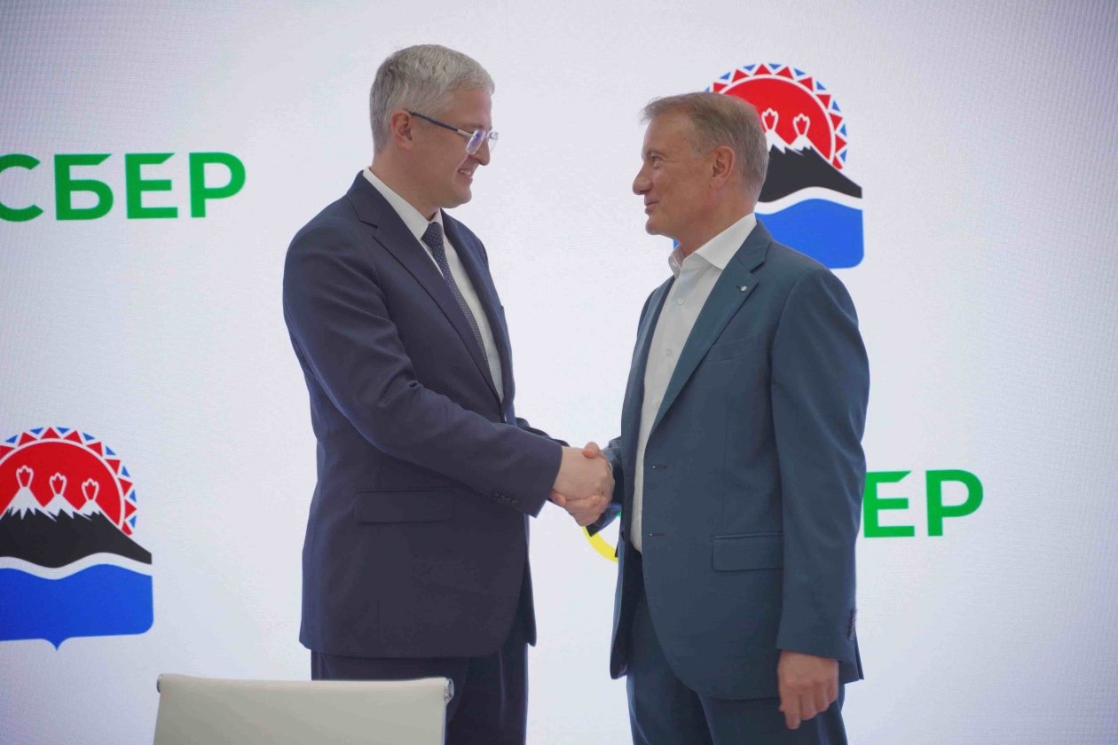 Подписание соглашения пресс-служба Сбербанка